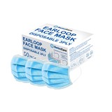FACE MASK DISPOSABLE 3 PLY BULK 1200 PACK 24 CTN OF 50