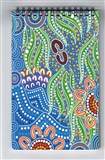 EVERYDAY INDIGENOUS 200 X 127 SPIRAL TOP OPEN NOTEBOOK HARD COVER 200PG EACH