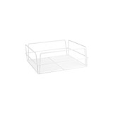 GLASS BASKETSQUARE 335x355x125mm 14x14