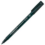STAEDTLER 317 LUMOCOLOR PERMANENT MARKER BULLET 10MM BLACK
