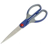 MARBIG COMFORT GRIP SCISSORS LEFTRIGHT HAND 182MM BLUE