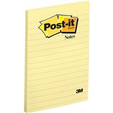 POSTIT 660 LINED NOTES 101 X 152MM YELLOW