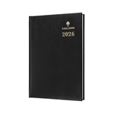 COLLINS STERLING 384P99 DIARY WEEK TO VIEW A5 BLACK