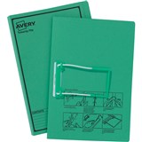 AVERY 84432 TUBECLIP FILE FOOLSCAP GREEN