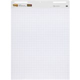 POSTIT 560 SUPER STICKY EASEL PAD GRID LINED 635 X 775MM WHITE