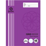 OLYMPIC G2104 GRID BOOK 10MM GRID 55GSM 48 PAGE 225 X 175MM