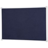 QUARTET PENRITE FELT BULLETIN BOARD 1200 X 900MM BLUE