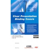 GBC IBICO BINDING COVER 150 MICRON A4 CLEAR PACK 100