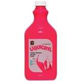 EDUCATIONAL COLOURS LIQUICRYL JUNIOR STUDENT PAINT 2 LITRE PINK