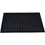 ITALPLAST ANTIFATIGUE SAFEWALK RUBBER MAT 600 X 900MM BLACK