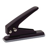 REXEL 1 HOLE PUNCH 19 SHEET BLACK