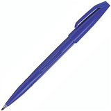 PENTEL S520 SIGN PEN 08MM BLUE