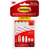 COMMAND ADHESIVE STRIPS ASSORTED REPLACEMENT STRIPS