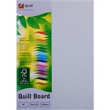 QUILL XL MULTIBOARD 210GSM A4 GREY PACK 50