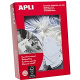 APLI STRUNG TICKETS 9 X 24MM WHITE BOX 1000