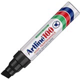 ARTLINE 100 PERMANENT MARKER CHISEL 12MM BLACK HANGSELL