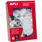 APLI STRUNG TICKETS 50 X 70MM WHITE BOX 400