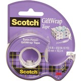 SCOTCH 15L TAPE SATIN GIFTWRAP ON DISPENSER 19MM X 165M