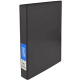 BANTEX INSERT RING BINDER PP 2D 38MM A4 BLACK
