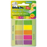 STICKON POP UP FLAGS 40 SHEETS 45 X 12MM ASSORTED PACK 5