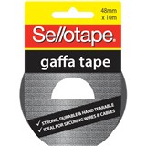 SELLOTAPE GAFFA TAPE 48MM X 10M BLACK
