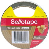 SELLOTAPE PACKAGING TAPE 48MM X 50M BROWN
