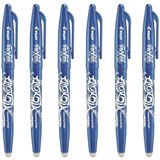 PILOT FRIXION ERASABLE GEL INK PEN 07MM BLUE PACK 6