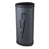 ALBA UMBRELLA STAND STEEL BLACK