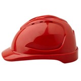 PROCHOICE HHV9 HARD HAT VENTED 9 POINT PUSHLOCK HARNESS RED