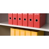 GO STEEL TAMBOUR DOOR CUPBOARD ADDITIONAL PLAIN SHELF 1200MM WHITE CHINA