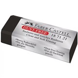 FABERCASTELL DUST FREE ERASER BLACK