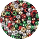 EDUCATIONAL COLOURS PONY BEADS CHRISTMAS PACK 1000