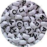 EDUCATIONAL COLOURS PONY BEADS ALPHABET PACK 350
