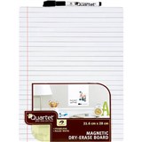 QUARTET MAGNETIC WHITEBOARD TILE RULED 216 X 280MM WHITE