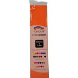 RAINBOW CREPE PAPER 500MM X 25M ORANGE