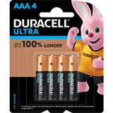 DURACELL ULTRA ALKALINE AAA BATTERY PACK 4