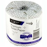 CAPRI PREMIUM TOILET ROLL WRAPPED 2PLY 400 SHEET WHITE CARTON 48