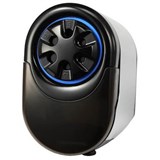 BOSTITCH QUIETSHARP GLOW ANTIMICROBIAL CLASSROOM ELECTRIC PENCIL SHARPENER BLACK