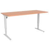 CONSET 50143 ELECTRIC HEIGHT ADJUSTABLE DESK 1800 X 800MM BEECHWHITE