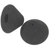 OLYMPUS BV119200 E61E62 CONICAL FOAM EAR TIPS LARGE BLACK PACK 2