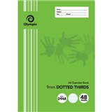 OLYMPIC D948I EXERCISE BOOK 9MM DOTTED THIRDS 55GSM 48 PAGE A4