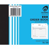 OLYMPIC 640 ORDER BOOK CARBON DUPLICATE 100 LEAF 100 X 125MM