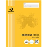 OLYMPIC E2896 EXERCISE BOOK 8MM FEINT RULED 55GSM 96 PAGE 225 X 175MM