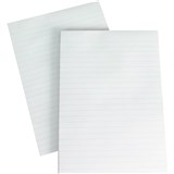 OLYMPIC WRITING PAD 8MM RULED 50GSM 200 PAGE A4 WHITE