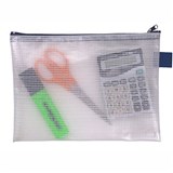CUMBERLAND DATA WALLETPENCIL CASE MESH DESIGN ZIPPER CLOSURE 260 X 200MM