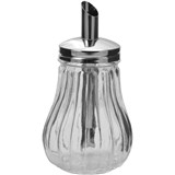 ITALPLAST SUGAR DISPENSER 285ML CLEAR GLASS