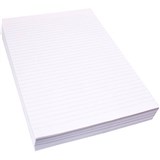 QUILL RULED WRITING PAPER 60GSM A4 WHITE PACK 500