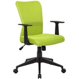 ASHLEY TYPIST CHAIR MEDIUM MESH BACK ARMS GREEN