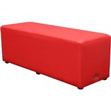 DURAFURN OTTOMAN RECTANGLE RED