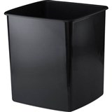 INITIATIVE TIDY BIN 15 LITRE BLACK